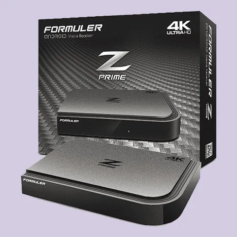 Embalaje comercial del TV box IPTV Formuler Z7+ Android 4K